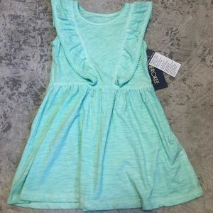 Cherokee Mint Green Girls Sleeveless Dress NWT 2T
